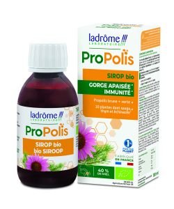 Sirop Propolis + 11 extraits  de plantes + miel
